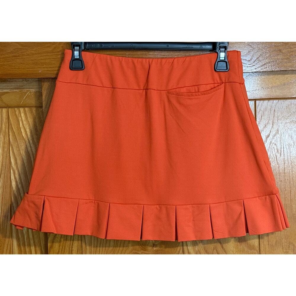 Tzu Tzu Sport ChaCha Tangerine Skort, Women's Size Small - Picture 9 of 9